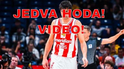 Milos Teodosic Povreda JEDVA HODA VIDEO Crvena Zvezda YouTube