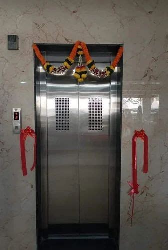 50hz Polished 850kg Stainless Steel Passenger Elevator At Rs 440000 In