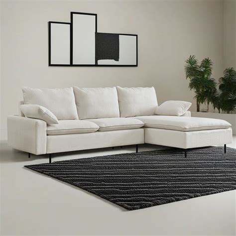 Latitude Run L Shaped Upholstered Sectional Sofa Couch With Chaise