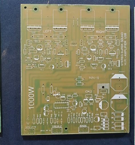 Thewizardpcb Manufacturer 1000 Watt Amplifier Board Pcb Copper Thickness 35 Micron At Rs 87