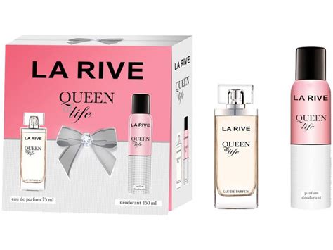 Kit Perfume La Rive Queen Of Life Feminino Eau Parfum Kit De