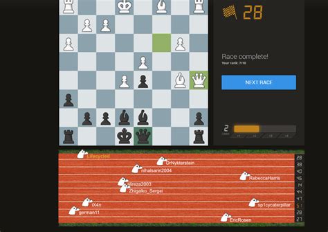 The successor to Puzzle Storm, Puzzle Racer is now out on Lichess ...