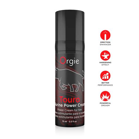 Crème Touro Power Orgie Boostez Érection et Performance Masculine