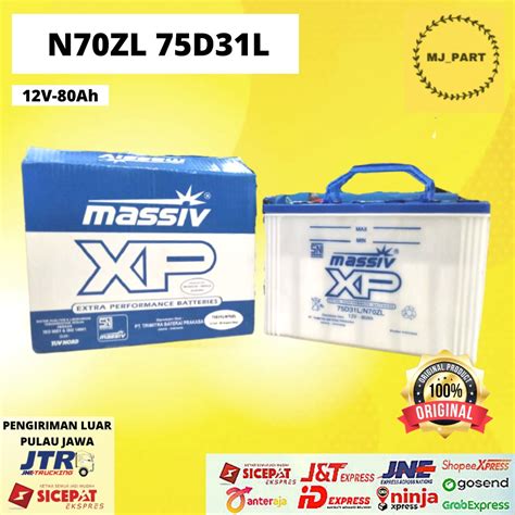 Jual Aki Mobil Basah Massiv Xp Nx L V Ah D L Toyota