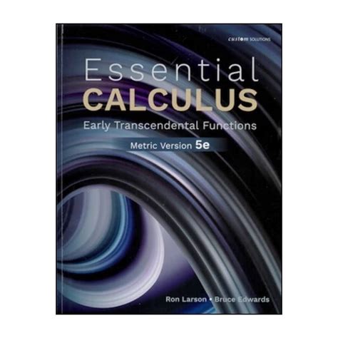 【cengage】essential Calculus Early Transcendental Functions 5 E （metric