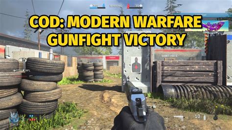 Call Of Duty Modern Warfare Gunfight Alpha Gameplay Victory On