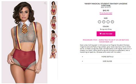 Omg A Harry Potter Lingerie Actually Exists And It S Insanely Hot