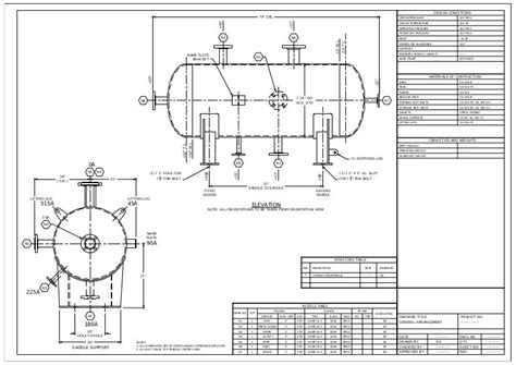 Pressure Vessel Drawing At Rs Piece Mild Steel Pressure Vessel