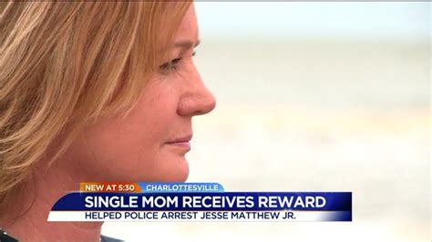 Single mother of three receives reward money for Jesse Matthew arrest