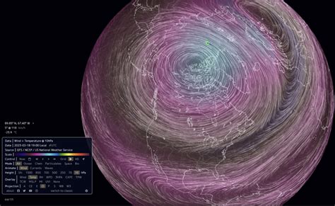 Arranca la fuerte alteración del vórtice polar estratosférico