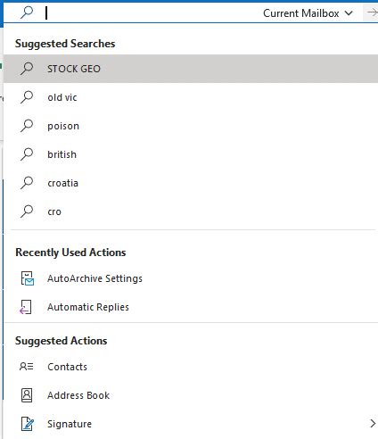 How To Add Search Bar In Outlook Email