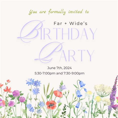 Far Wides Birthday Party Far And Wide Kamloops