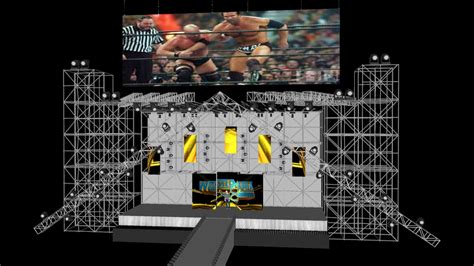 Wwf Wrestlemania X8 18 Stage Model 3d Warehouse