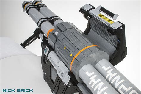 Full-size iconic Halo rocket launcher created with LEGO - The Brothers ...