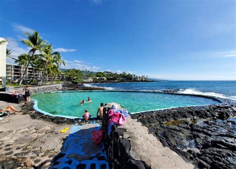 Alii Saltwater Swimming Pool Kailua Kona Hawaii Beaches