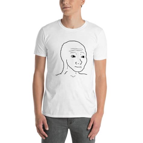 Basic Wojak Meme T Shirt Ebay