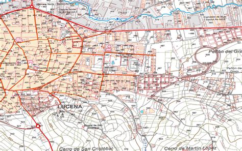 Cartografía Digital: Topográfico Andalucía 10K 2013 en WMS.