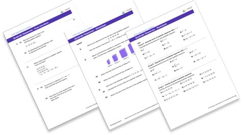 Quadratic Graphs Gcse Maths Steps Examples Worksheet