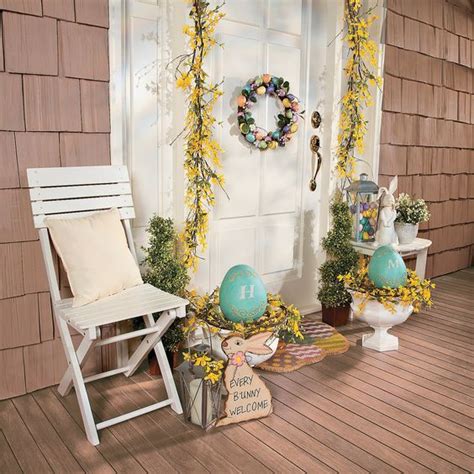 20 Fresh And Cute Easter Porch Décor Ideas Shelterness