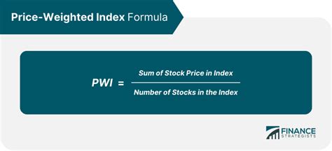 Demystifying The Price Weighting Index A Simple Guide To Navigating