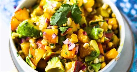 Peach Avocado Salsa Recipe Samsung Food