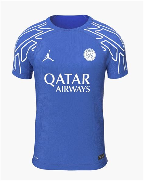 Quarta Camisa Jordan Wings Do Psg Vaza Mantos Do Futebol