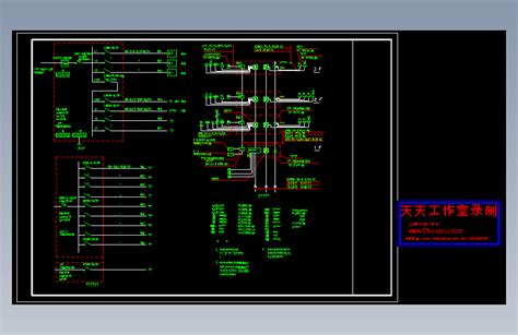 小区别墅完整电施图autocad 2007模型图纸下载 懒石网