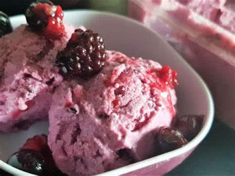 Recettes De Glaces Et Fruits Rouges