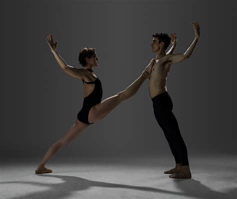 Ballet Dancers Performing A Pas De Deux Photograph By Nisian Hughes