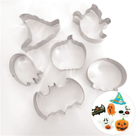 Halloween Cookie Cutter Set Of 6