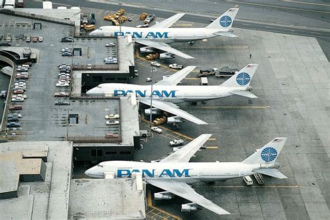 Historic Airline Pan Am When Terminals Are Built For The Boeing 747