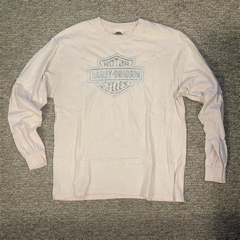 Harley Davidson Long Sleeved T Shirt Depop