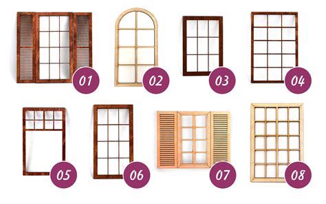 Doll Roombox Windows 16 Scale Barbie Dollhouse Window Etsy