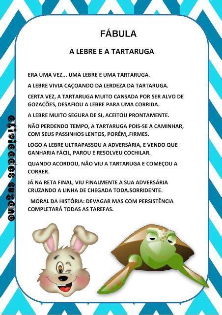 Ideias De Fabulas - 61 Ideias De Fábulas | Fábulas, Atividades Com Fabulas | Texto para ...