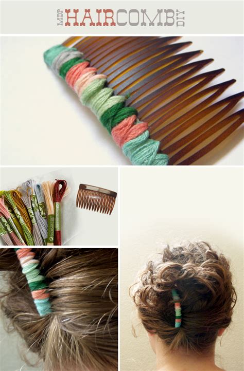 diy hair comb