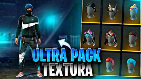 ULTRA PACK TEXTURA INSTAPLAYER 3D ANTI BAN FREE FIRE YouTube