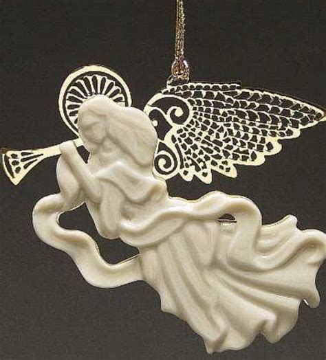 Lenox Christmas Gold Collection Heralding Angel Lenox Christmas