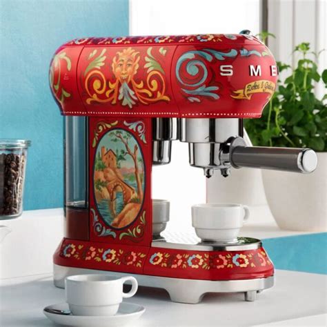 Espresso coffee machine Smeg X Dolce Gabbana купить в магазине