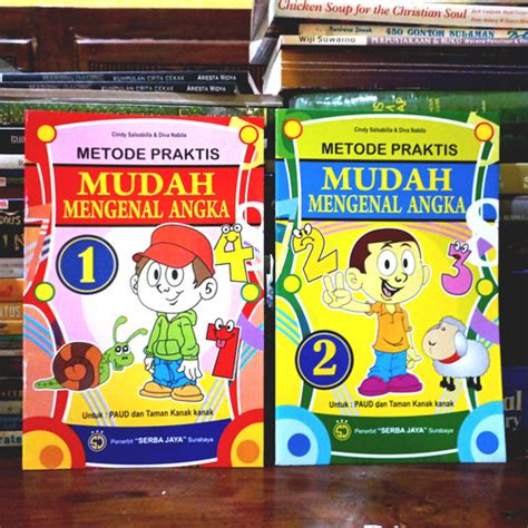 Jual Buku Metode Praktis Mudah Mengenal Angka Jilid Dan Kota