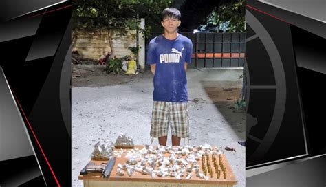 Pandillero De La Ms Es Capturado En Sonsonate Con Marihuana Cocaína Y Una Pistola Diario El Mundo