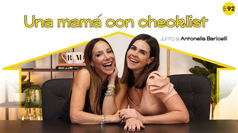 Una mamá con checklist junto a Antonella Baricelli I E92 YouTube