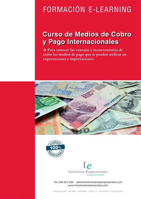 Pdf Curso De Medios De Cobro Y Pago Internacionales Espec Ficas De