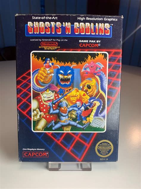 Nintendo Nes Ghosts N Goblins In Original Box Catawiki