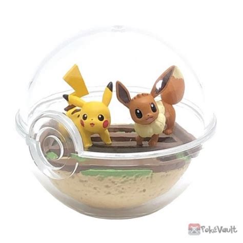 Pokemon Pikachu Eevee Re Ment Terrarium Collection Series Figure