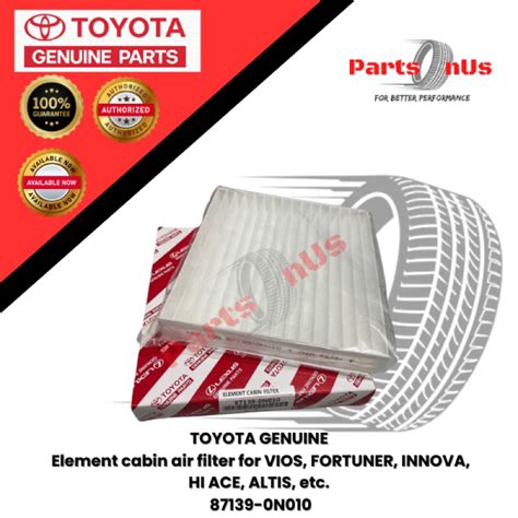 Toyota Genuine Element Cabin Air Filter N Vios Fortuner