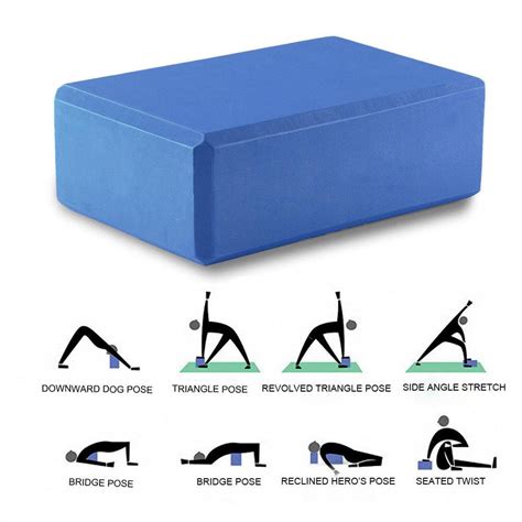 Buy Maijiabao Non Slip Yoga Block Pilates Eva Brick Foam Stretch