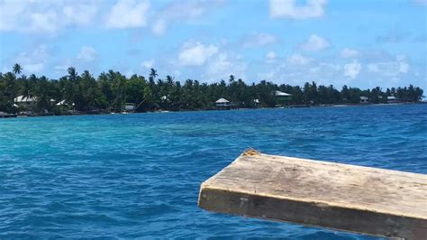 Boat Ride In The Lagoon Nukunonu Tokelau Youtube