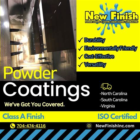 Benefits Of Advanced Powder Coating Solutions New Finish Inc