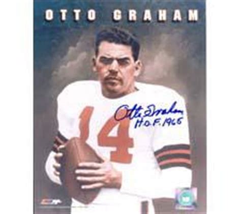 Otto Graham Cleveland Browns 8x10 #156 Autographed Photo | Sports ...