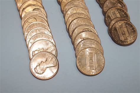 S Bu Lincoln Memorial Cent Penny Roll Coins Lcr Ebay